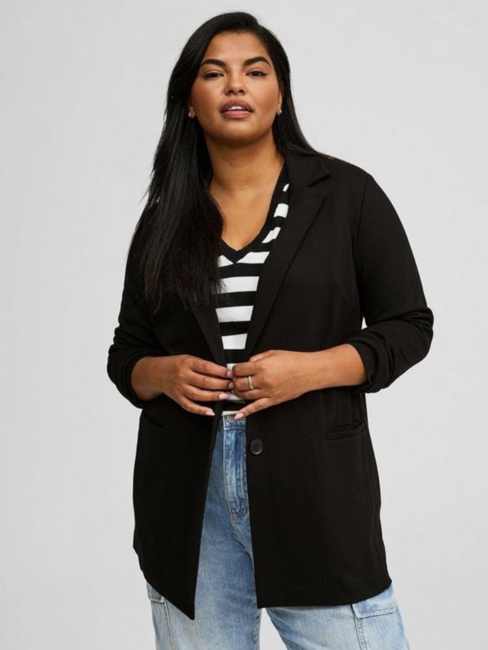 Torrid Lightweight Longline Blazer Size 5X
